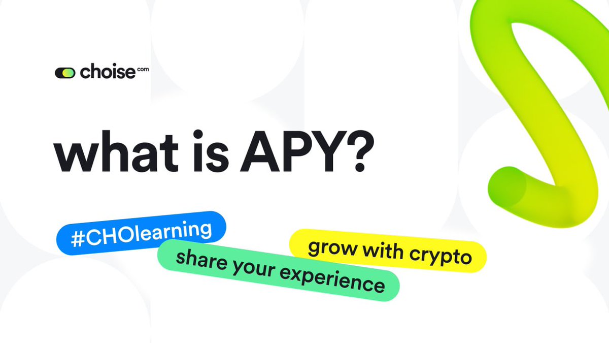 Annual percentage yield (APY) acts as a cryptocurrency savings account similar to an annual percentage rate (APR) account. You may deposit your bitcoin (or another crypto asset) and receive a fixed rate of return over a specific period of time.