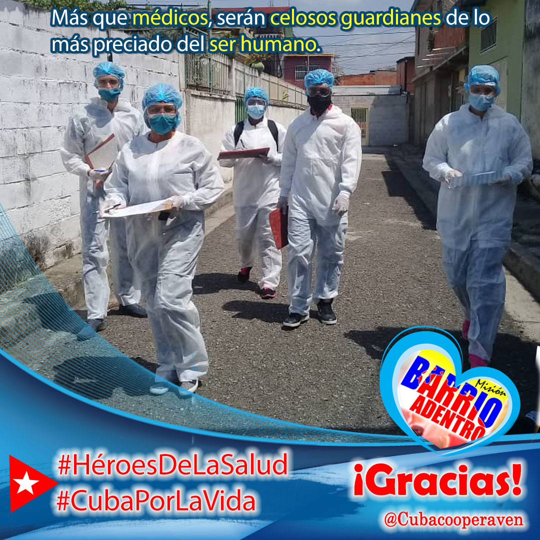 Misión Médica Cubana en Venezuela (@cubacooperaven) on Twitter photo Según Almagro, las supuestas “misiones internacionalistas” no son más que un pretexto “para una verdadera intervención”. Es cierto: son intervenciones de salud, amor y humanismo.
¡Aniversario 59 de la Colaboración Médica Cubana!
#CubaPorLaVida #CubaCoopera
<a href="/cubacooperaven/">Misión Médica Cubana en Venezuela</a> Según Almagro, las supuestas “misiones internacionalistas” no son más que un pretexto “para una verdadera intervención”. Es cierto: son intervenciones de salud, amor y humanismo.
¡Aniversario 59 de la Colaboración Médica Cubana!
#CubaPorLaVida #CubaCoopera
<a href="/cubacooperaven/">Misión Médica Cubana en Venezuela</a>