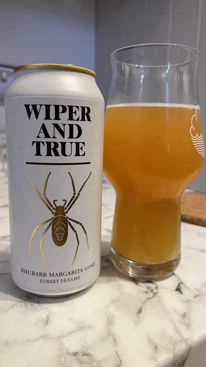 Was at <a href="/EpicureanThe/">The Epicurean</a> today and this was recommended to me as I love my sours. It’s absolutely superb. Quote Cat, who doesn’t like beer, but loves rhubarb “woah that’s fucking lovely!” <a href="/WiperAndTrue/">Wiper and True | Beautiful Beer</a>