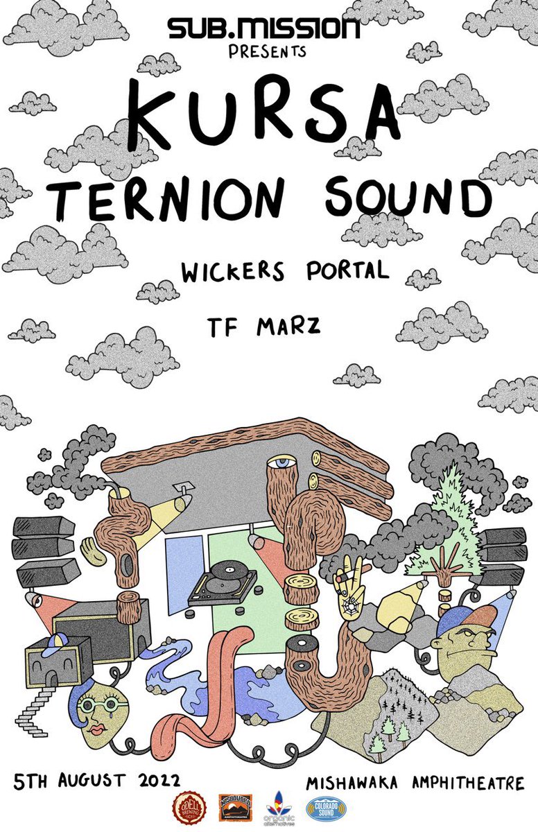 smorgasmusic's tweet image. Super proud to share that Wicker’s Portal will be joining Kursa, @TernionSound, and TF Marz at the Mishawaka Ampitheater in August!

Pre-sales are live tomorrow

Thanks sub.mission for trusting the vision!

@subdotmission #soundnothype #subdotmish