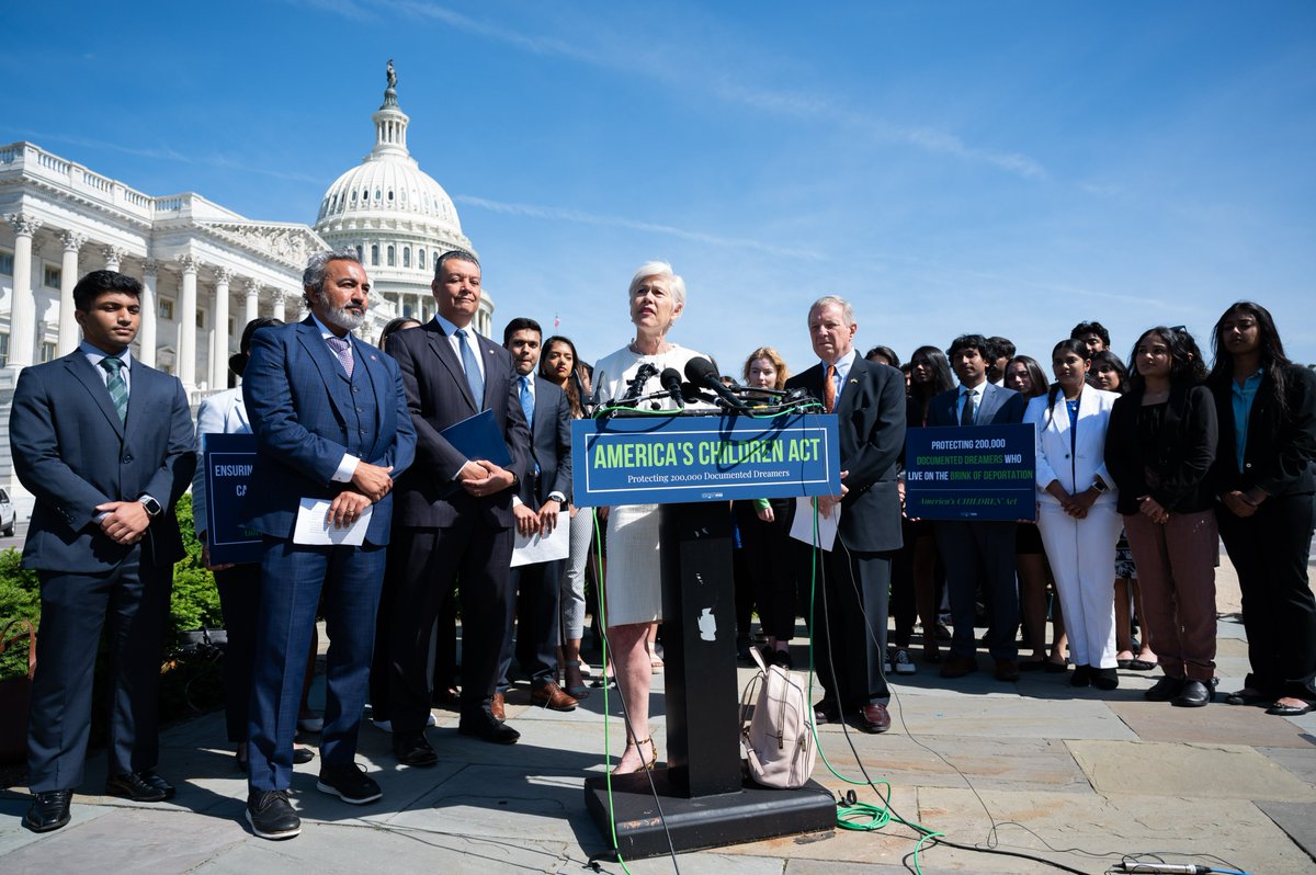 Honored to join <a href="/SenAlexPadilla/">Senator Alex Padilla</a>, <a href="/SenatorDurbin/">Senator Dick Durbin</a>, <a href="/RepBera/">Ami Bera, M.D.</a>, and <a href="/ImproveTheDream/">Improve The Dream</a> today to highlight the urgent need to protect Documented Dreamers. 

These talented young people have been left out of conversations about immigration reform for too long. We're ready to change that.
