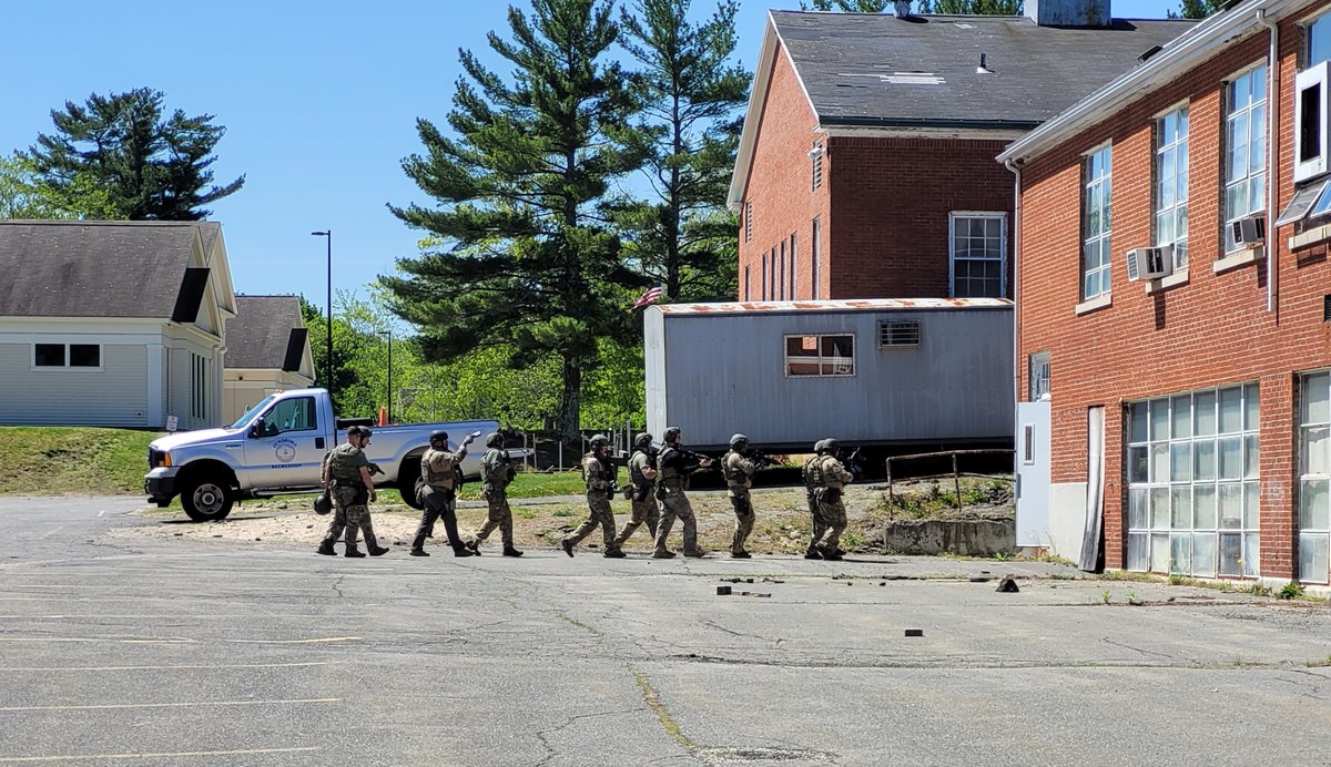 The Town of Pembroke and the Pembroke Police Department hosted the SEMLEC (Southeastern Massachusetts Law Enforcement Council) SWAT Team today for training. It was a pleasure, and we thank you all for your service.