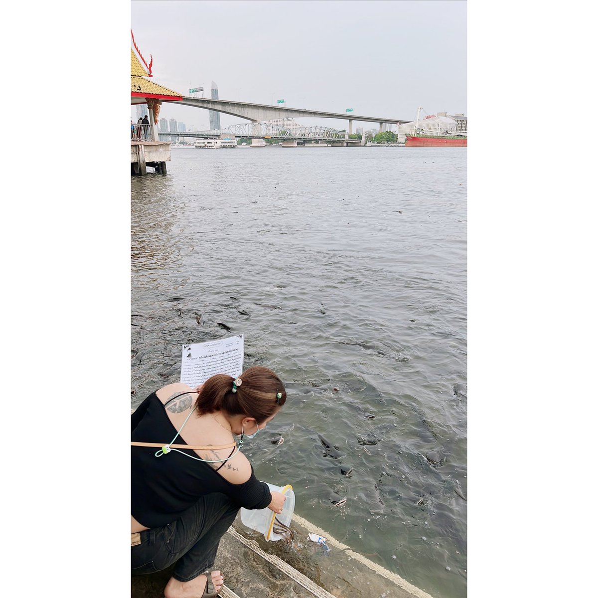 NuchjareeBee's tweet photo. Make merit with my hubby😘 love you na ka🥰 https://t.co/QgFUTNutHt