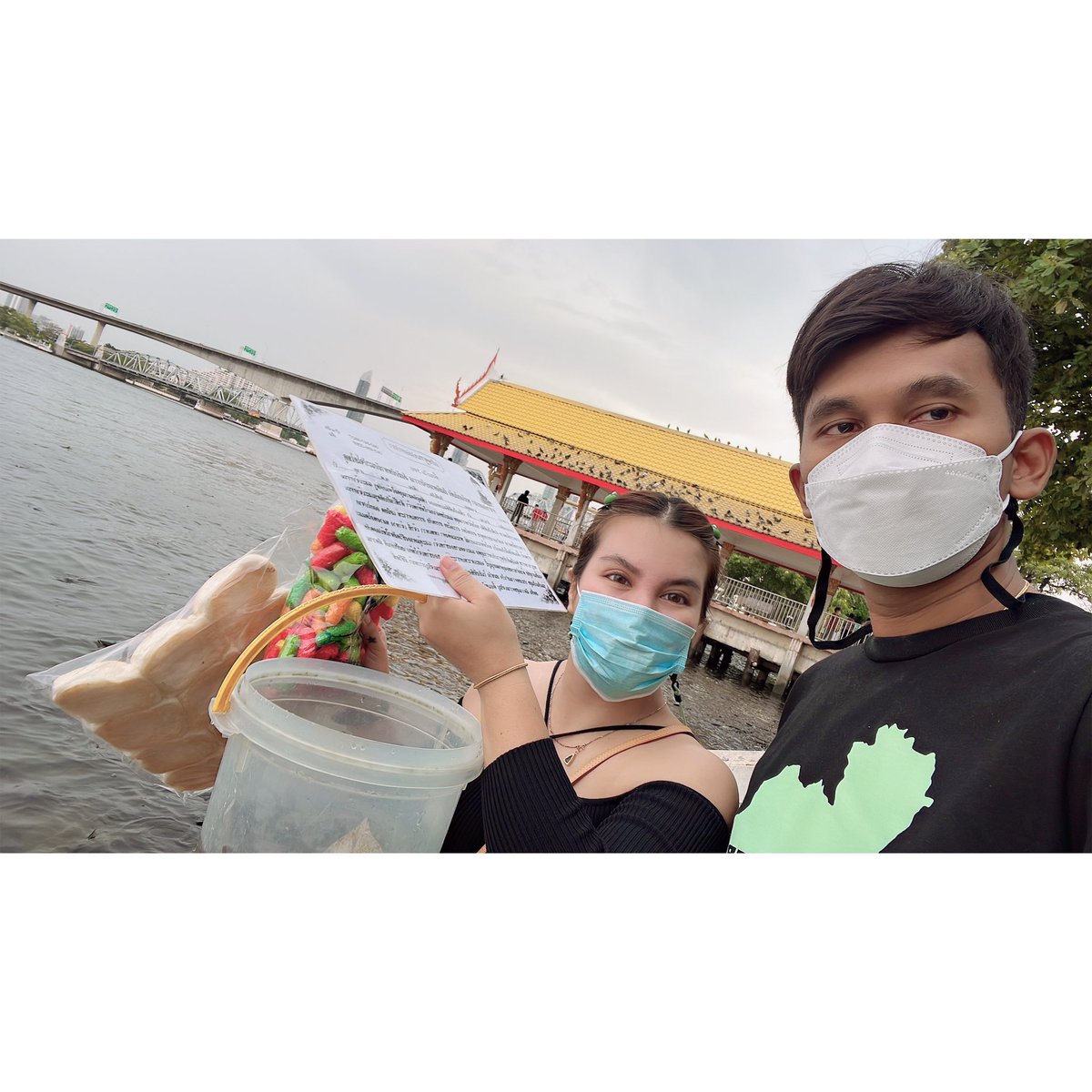NuchjareeBee's tweet photo. Make merit with my hubby😘 love you na ka🥰 https://t.co/QgFUTNutHt