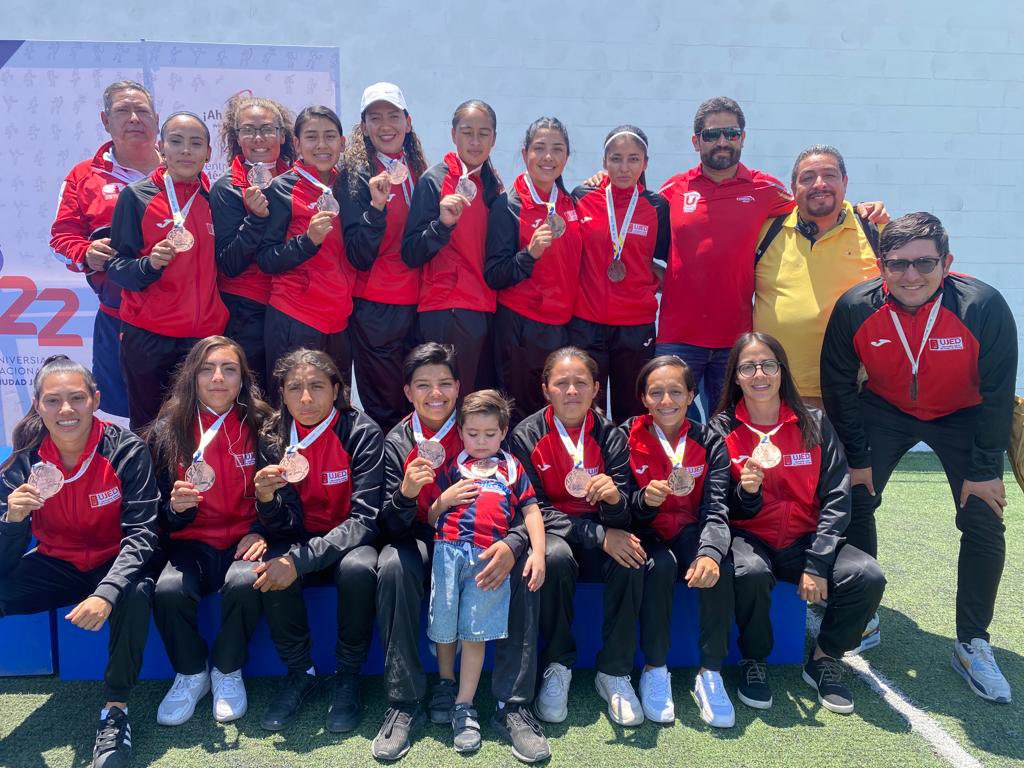 DiablasUJED's tweet photo. Ganamos medalla de bronce para nuestra amada @UJED_Oficial en la @UniversiadaMX, Gracias por su apoyo a todos.
#DiablaNoCualquiera https://t.co/CWiFI3WRKU