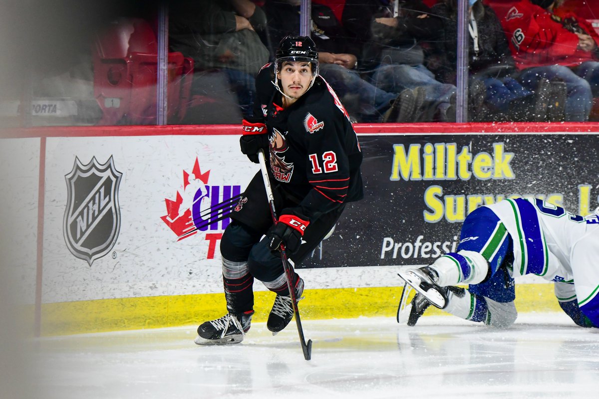 MJWARRIORS's tweet photo. Majid Kaddoura didn’t know what to expect coming to Moose Jaw early in the season, but the 20-year-old defenceman found a home with the Warriors.

Read more: https://t.co/cPAxh7F5jK

#WeAreRelentless | @KaddouraMajid https://t.co/rE0IdB3Dac