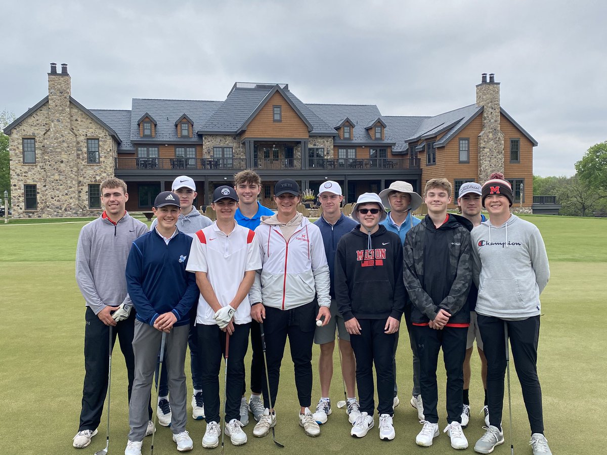 Great day of golf and fun at the Beloit Club with <a href="/miltonboysgolf/">Milton Boys Golf</a> <a href="/mghssports/">Monona Grove Sports</a>