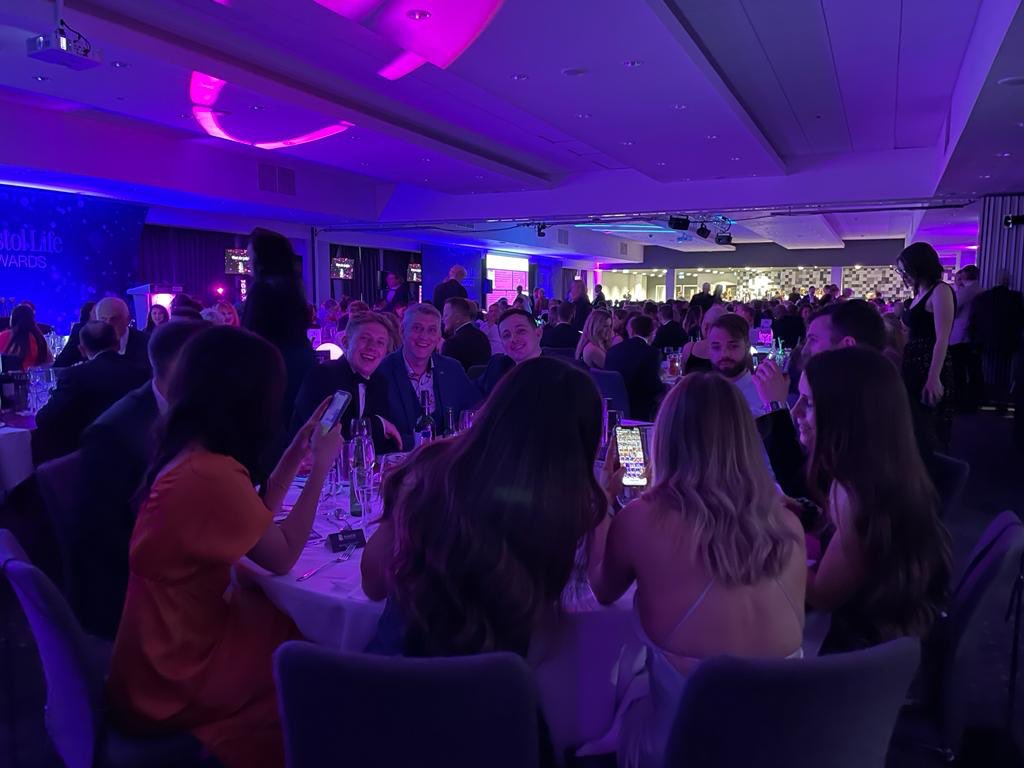 ⭐️ Fantastic to see hundreds of fabulous attendees return to <a href="/ashtongatestad/">Ashton Gate Stadium</a> for the #BristolLifeAwards!