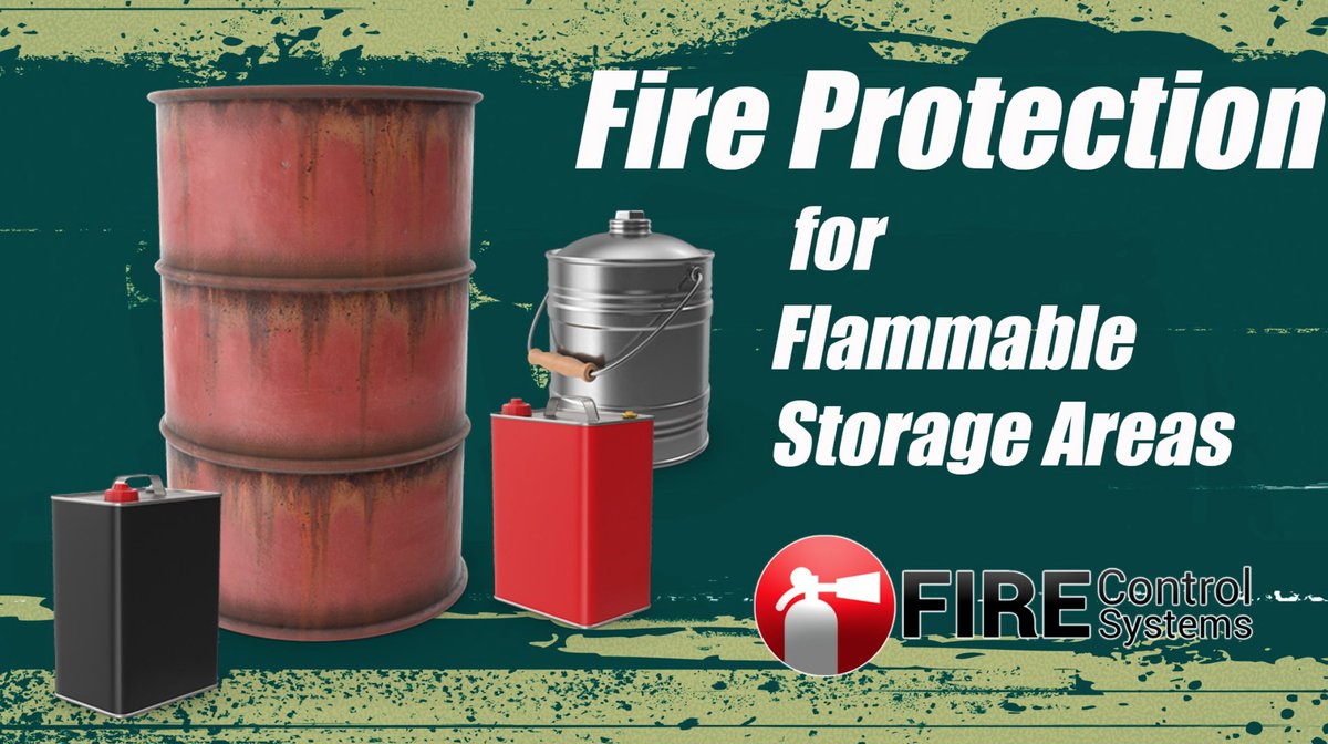 FireControlInc's tweet image. Is your flammable storage area protected? We offer fire extinguisher and fire suppression system solutions. Contact Fire Control Systems, Inc Team. Our Experts are always happy to help. #flammablestorage #firesafety #flammablestoragefireprotection #fireprotectionsolutions