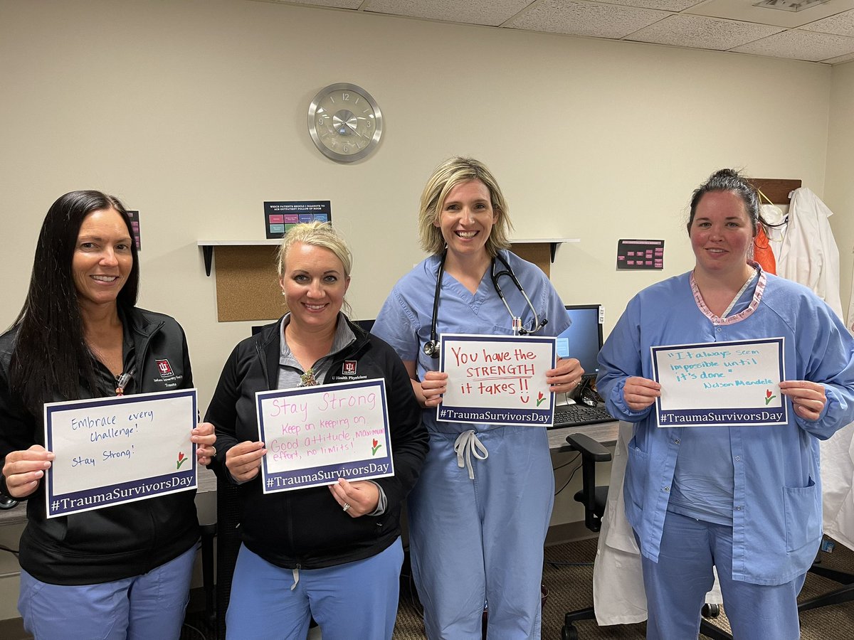 We love and support our survivors ❤️ <a href="/TraumaSurvivors/">Trauma Survivors Network</a> #TraumaSurvivorsDay