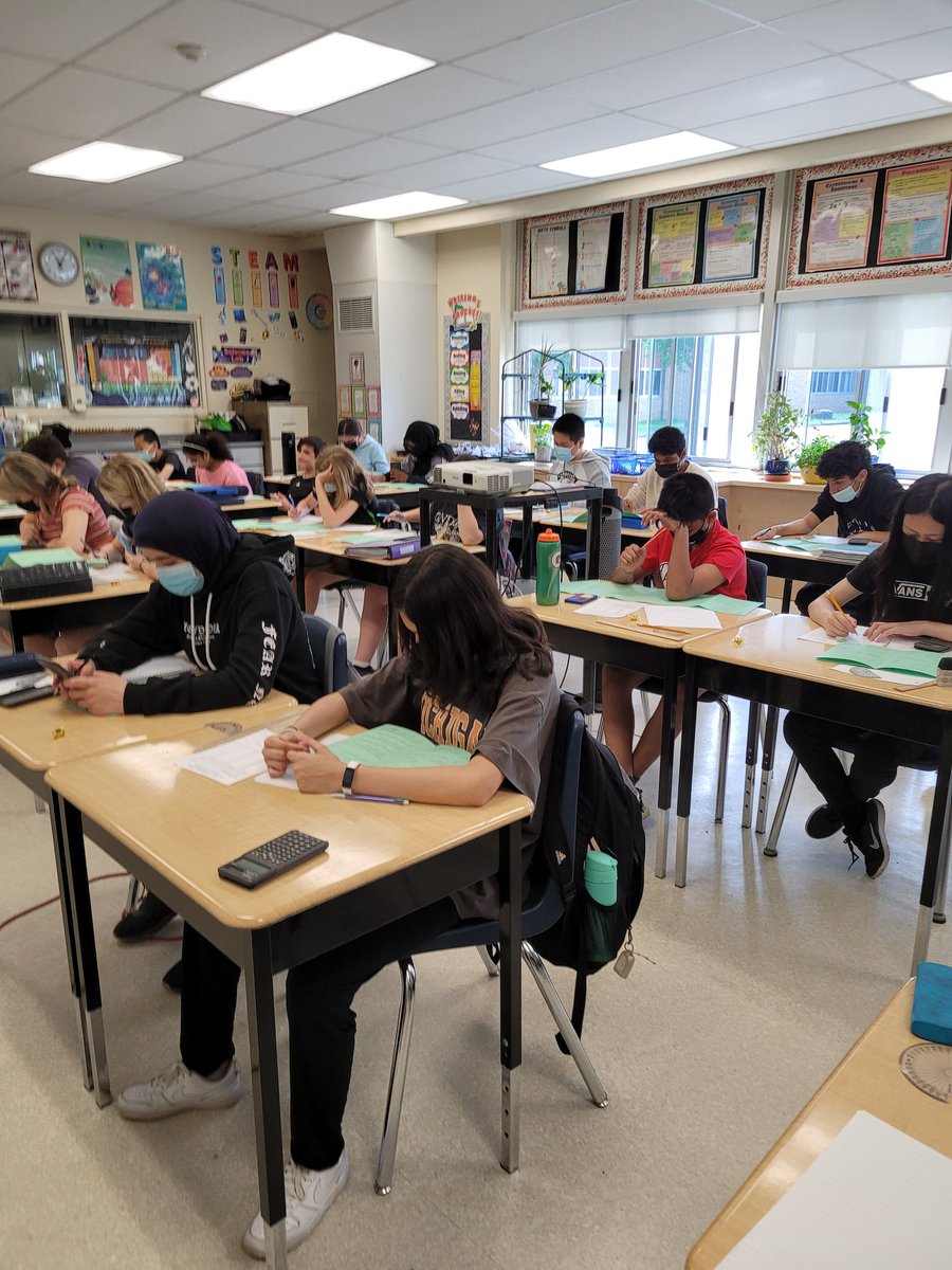 janet_bosnjak's tweet photo. Gauss Math @UWaterlooCEMC Competition was written by gr 7 n gr8 students (a few gr5s n 6s too!) in 3 classrooms. The love for mathematics at our school is pure happiness for this math teacher! #mathrocks #gauss #mathcompetitions @teach_terri @GlenwoodGriffin @gecdsbpro https://t.co/QUPY3xzzVT