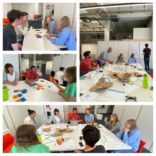 A time to explore and play! In today’s Research Games workshop we reflected on how we use games in ⁦research to empower people to explore data, build relationships + make sense of complex systems + multiple perspectives #DesignForHealth #GamesAsResearch