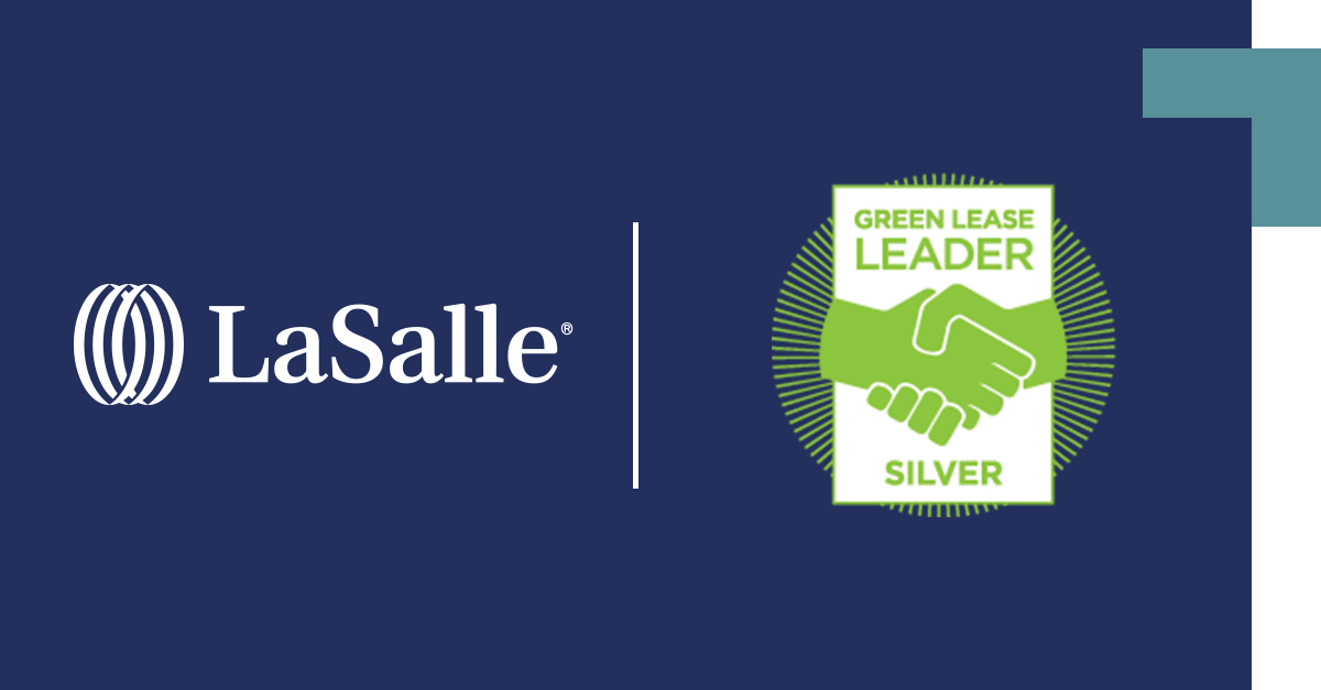 As a #2022GreenLeaseLeader Silver-level and Team Award winner, we’re breaking down barriers to #energyefficiency and #sustainability, and creating stronger landlord-tenant relationships along the way. 
 
<a href="/IMT_speaks/">IMT</a> and <a href="/BetterBldgsDOE/">Better Buildings</a> 
 
#InvestingTodayForTomorrow