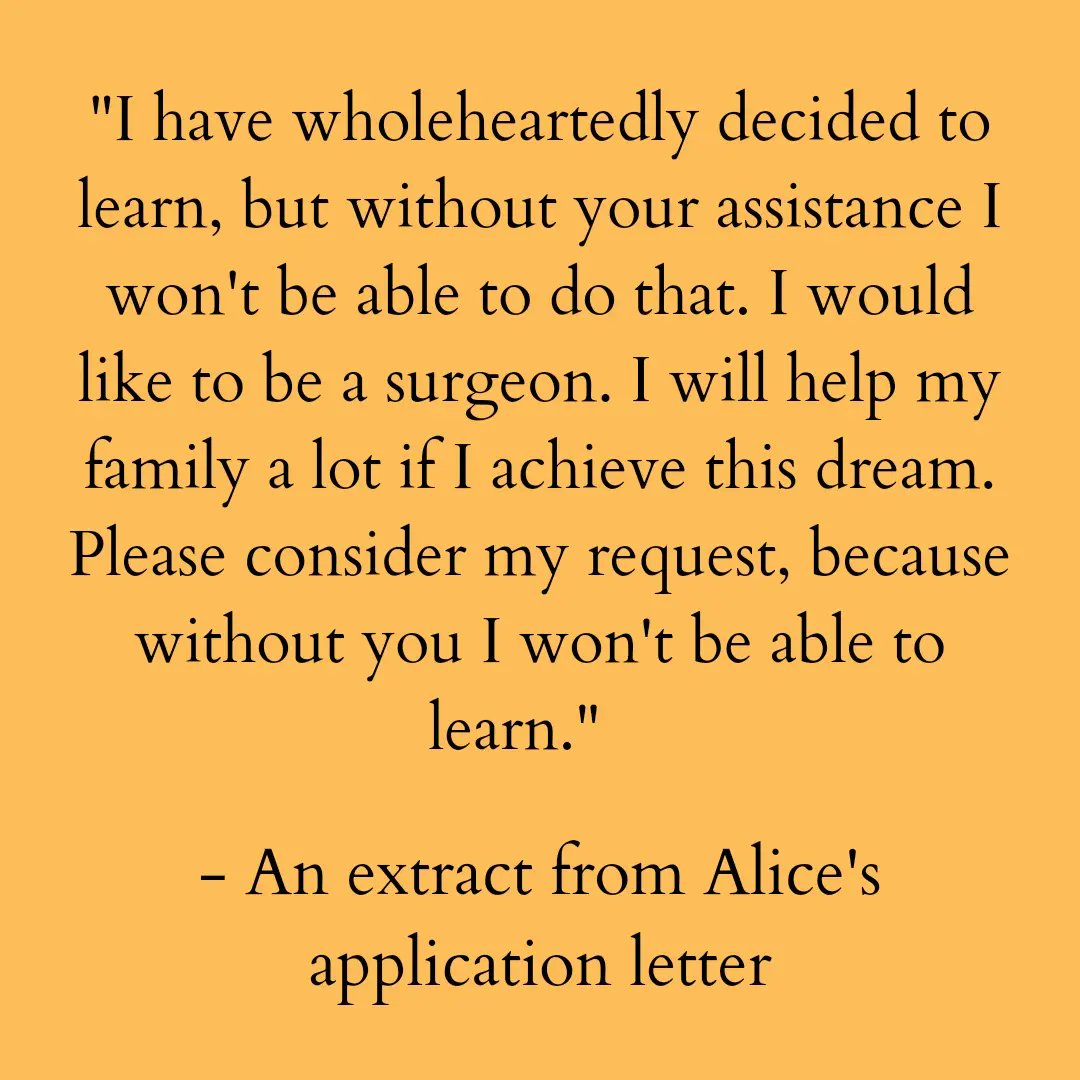 MweziFoundation's tweet photo. Introducing Alice, another of our talented Mwezi Foundation Scholars! The scholarship will enable Alice to attend Moi Nyabohense, a national secondary school. After this, she dreams of becoming a surgeon. We look forward to following her progress! #educationcharity #girlsinschool https://t.co/dStR9EcU0A