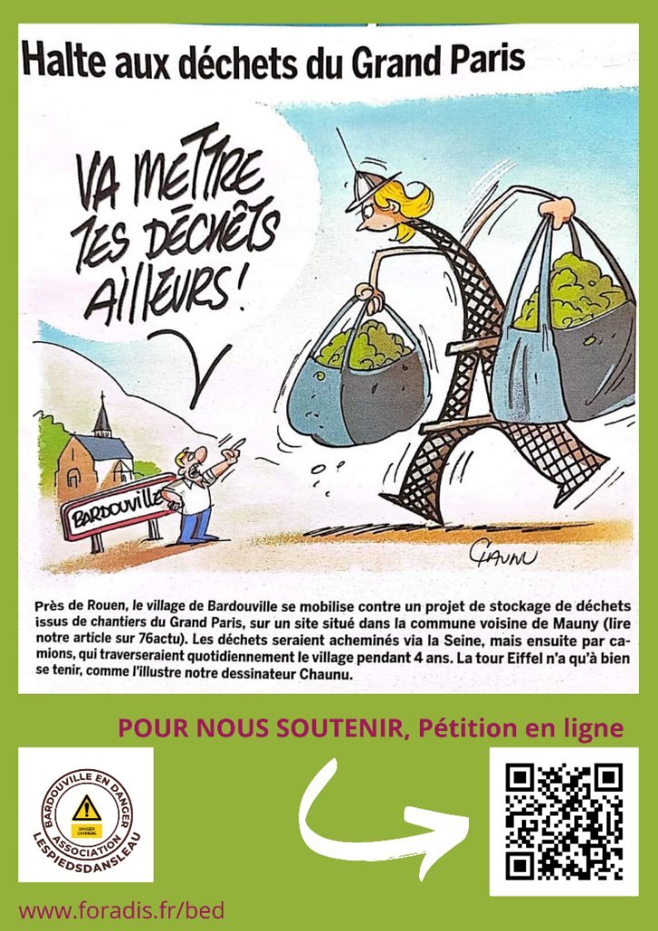 Emiliemila76's tweet photo. @dubosc_franck non au déchets du Grand Paris en #Normandie #rouen #bardouville https://t.co/91yARHJUEt