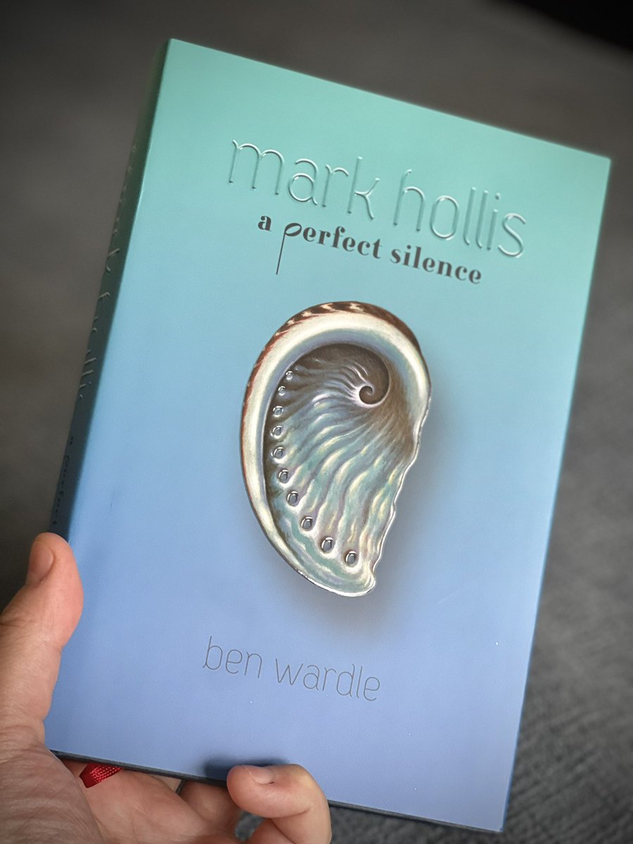 J_J_Martin_'s tweet photo. A beautiful edition from @rocket88books of @benwardle’s ‘Mark Hollis - A Perfect Silence’ featuring pitch-perfect art by James Marsh. Finally received my copy and digging in now. #markhollis #talktalk #bio #musicbio https://t.co/70W0DWjoiY