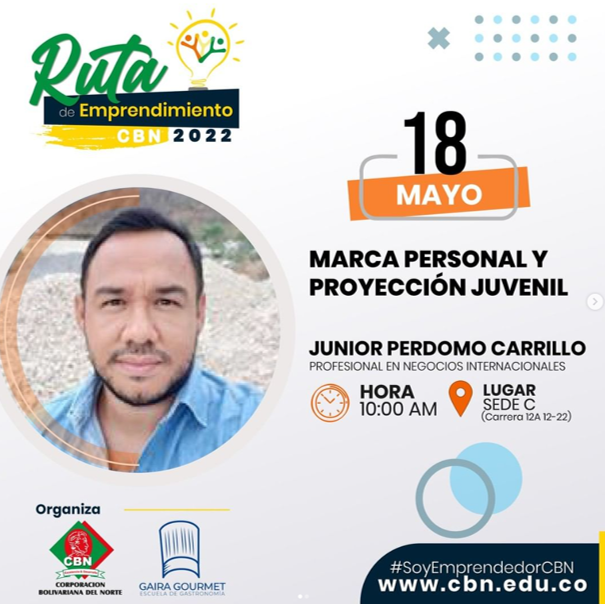 AIFERFundation's tweet photo. @CBN_Colombia y su #RutadeEmprendimiento contaron con la participación del Director de @AIFERGlobal  como jurado. Una excelente jornada de fomento, emprendimiento e innovación. https://t.co/EgyR2PcCG8