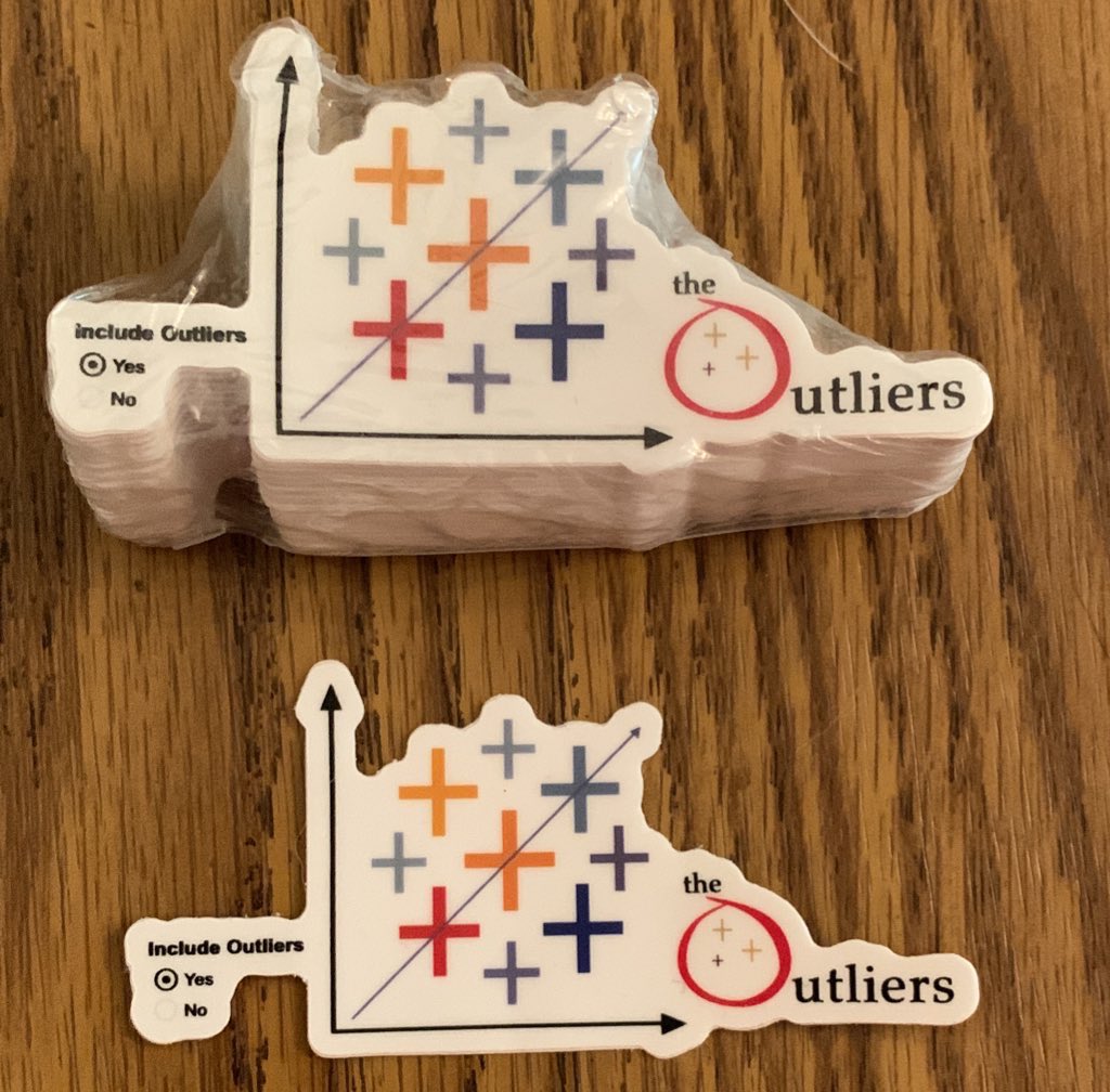 DocKevinElder's tweet photo. Finally caught up with @JSBaucke and all my past #ProfessorForTheDay(s) with Swag handed out. Still have some #Outliers stickers and looking for new #Virtual #PFTD for 2023 with my new TBA University! https://t.co/4urcxEYNJY