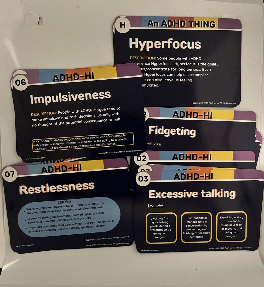 AdultingADHD's tweet photo. ADHD TRAITS FLASHCARDS GIVEAWAY

🧠 RT or like this tweet to enter
🧠 I’m giving away 20 flashcard decks!
🧠 Shipping internationally 

Ends 25th May! 🎉 https://t.co/0rrQVKMyrF