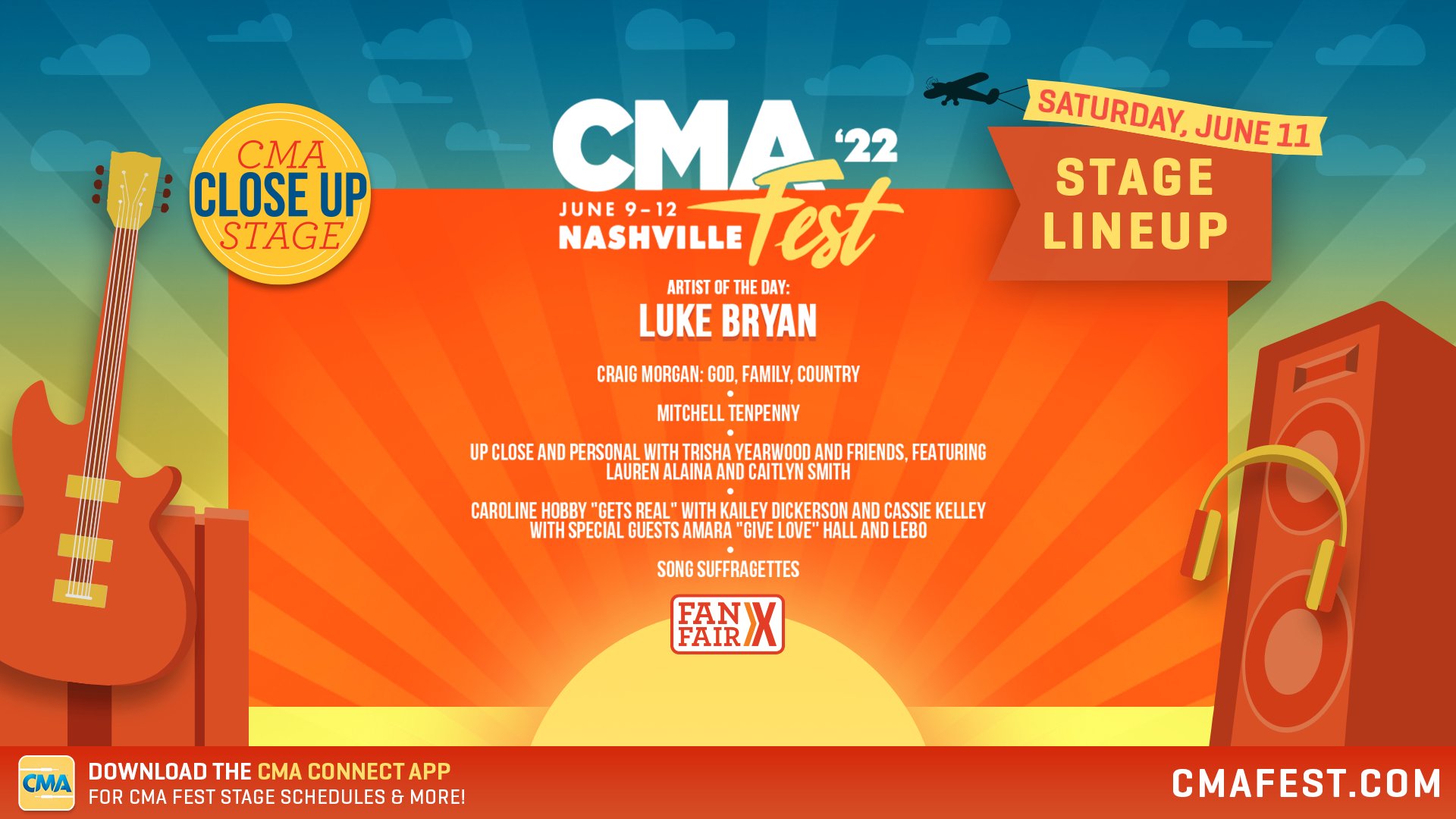 on Twitter "JUST ANNOUNCED! I’m appearing at CMAfest in