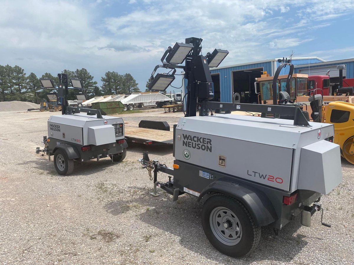 Our two Light Tower/Generator packages arrived today. These will be used to light up a disaster area or if an emergency scene needs lighting. The 20Kw generators onboard will provide for emergency power to critical infrastructure. We now have one for each commissioner district.