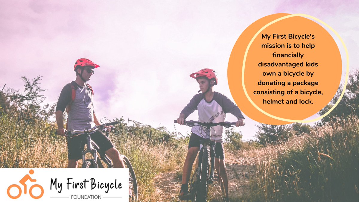 EverActiveAB's tweet photo. 🚨Applications are open!⁠
⁠
The My First Bicycle Foundation provides bicycles to youth across Canada. They encourage physical and mental well-being through outdoor activities and exercise.⁠

Click the link to learn more: https://t.co/PnovPtrrek
⁠ https://t.co/gFyMHJToTL
