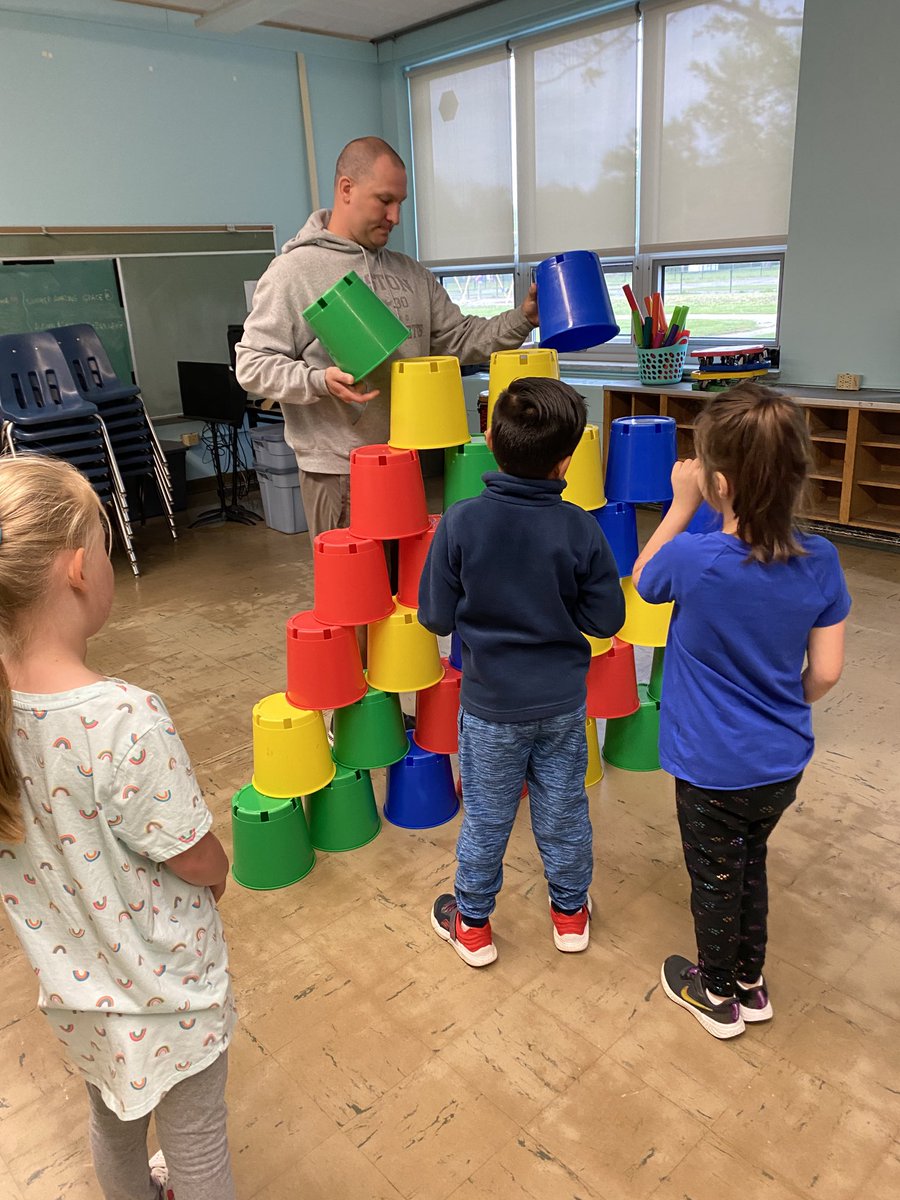 Room 308 having some fun.. teachers included.