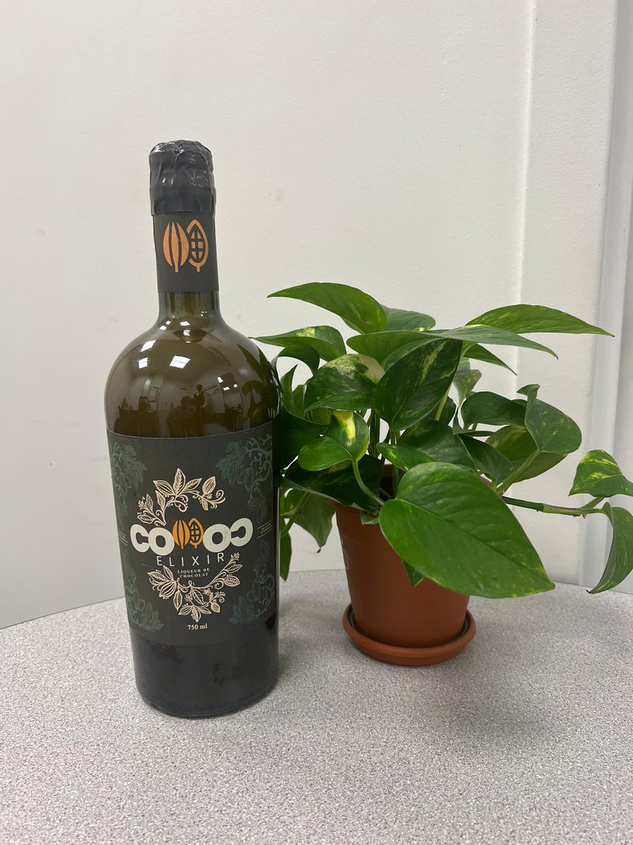 charles_ble's tweet photo. @WeAreMADEICI @cocoaelixir1 made in Côte d’Ivoire 🇨🇮, liqueur de chocolat. Nos dirigeants nous regardent sans voir vraiment https://t.co/LrnTfm81Hv