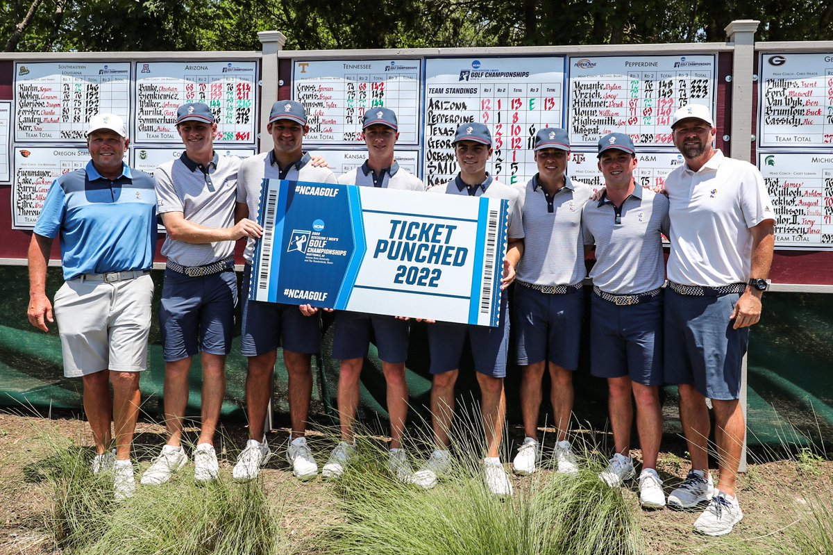 Kansas Men's Golf tweet media