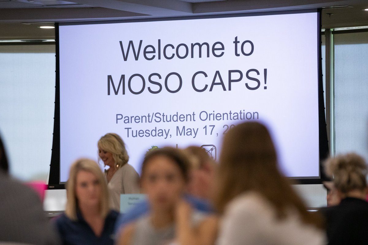 A successful first MOSO CAPS Student/Parent Orientation last night!  Many thanks to the students and parents and the <a href="/mosolions/">Missouri Southern</a> administration for attending! <a href="/CJSchools/">CarlJunction Schools</a> <a href="/WebbCitySchools/">Webb City Schools</a> #CollegeHeights #SenecaR7 <a href="/NetworkCAPS/">CAPS Network</a>