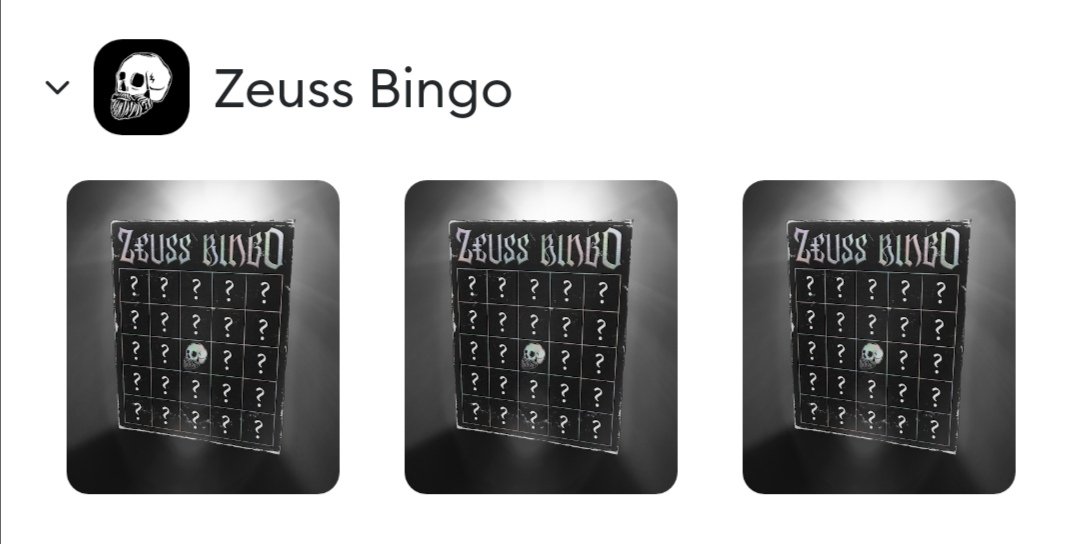 Schmorteey's tweet photo. @Diggerdugg @ZeussCapital @Scooter_420 @MickyTeahanNFT Could Ude a 4th hehe
@jeetkamra1705 @Oeyoung24 @kaye_eth4 #ZeussBingo @ZeussCapital @ZeussWorld #webuilt โก๐โก๐โก๐โก https://t.co/FdgNpXl75i