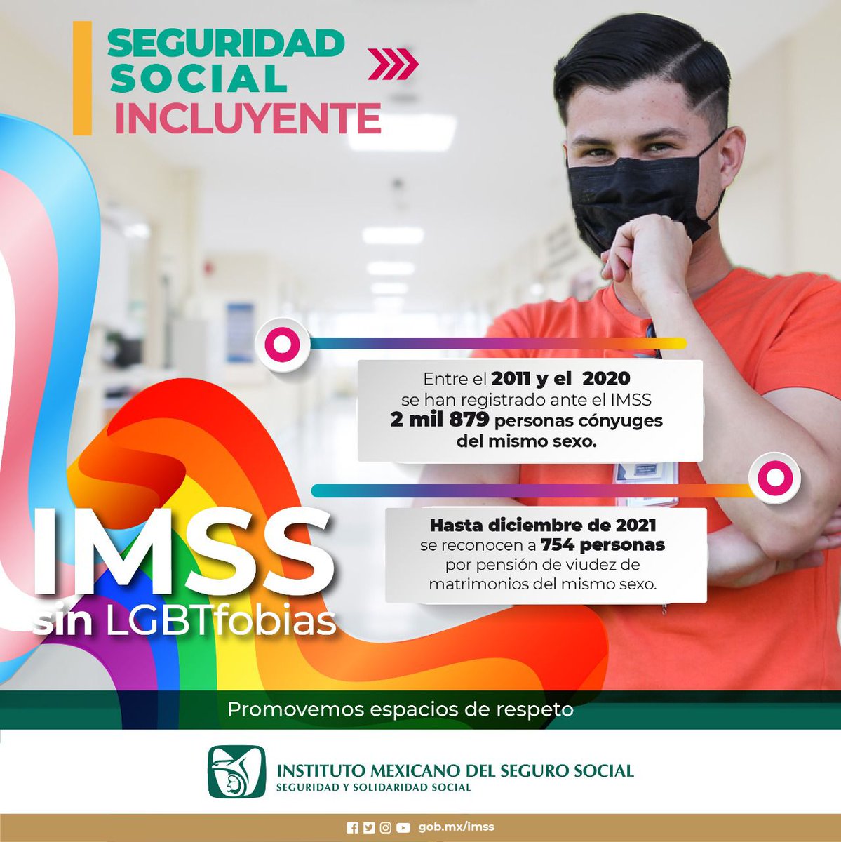 Tu_IMSS's tweet photo. En el #IMSS trabajamos por una seguridad social incluyente.

#IMSSsinLGBTfobias 🏳️‍🌈 #DíaContraLaLGTBIfobia 🏳️‍⚧️ https://t.co/zm0zkn55et
