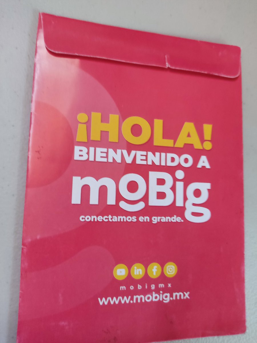 costilla's tweet photo. Pues ya me llego mi chip de telefonía móvil de #mobig vamos a probarlo #ovm https://t.co/2gnju6cvsI