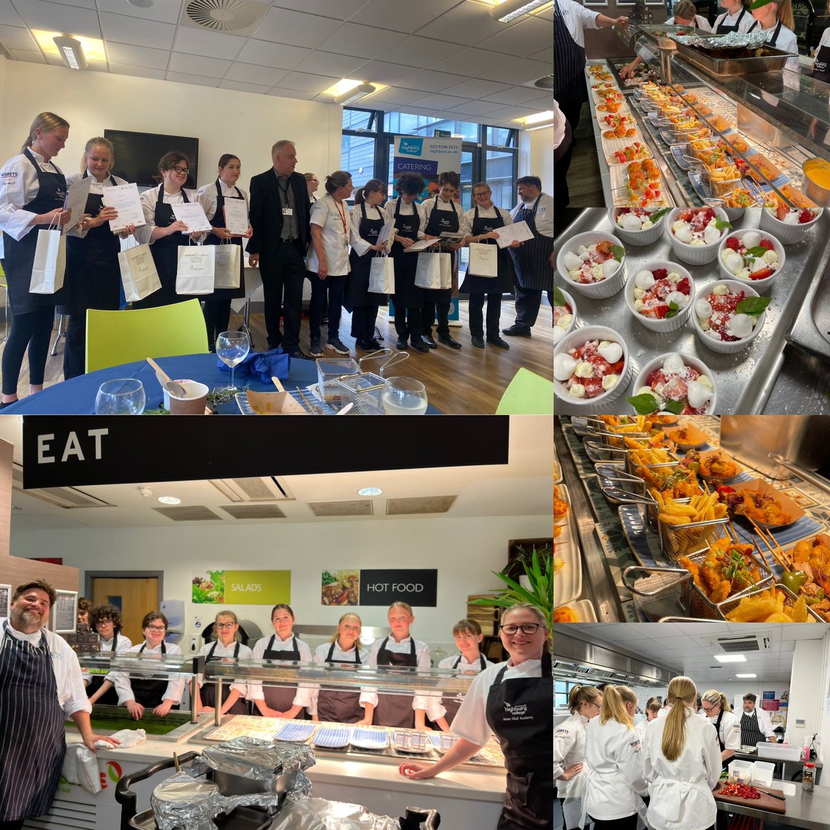 Amazing graduation tonight with our junior chef academy students who cooked the most amazing food@HighburyCollege <a href="/compassgroupuk/">Compass Group UK & I</a> <a href="/CGUKApprentices/">Apprenticeships@CGUK</a> with many thanks to <a href="/TLHFF/">Harvest Fine Foods</a> for sponsoring us each week along with support from <a href="/pauldowning11/">paul downing</a> <a href="/LennieTheChef/">Leanne Turk</a> #chefs #apprenticeships