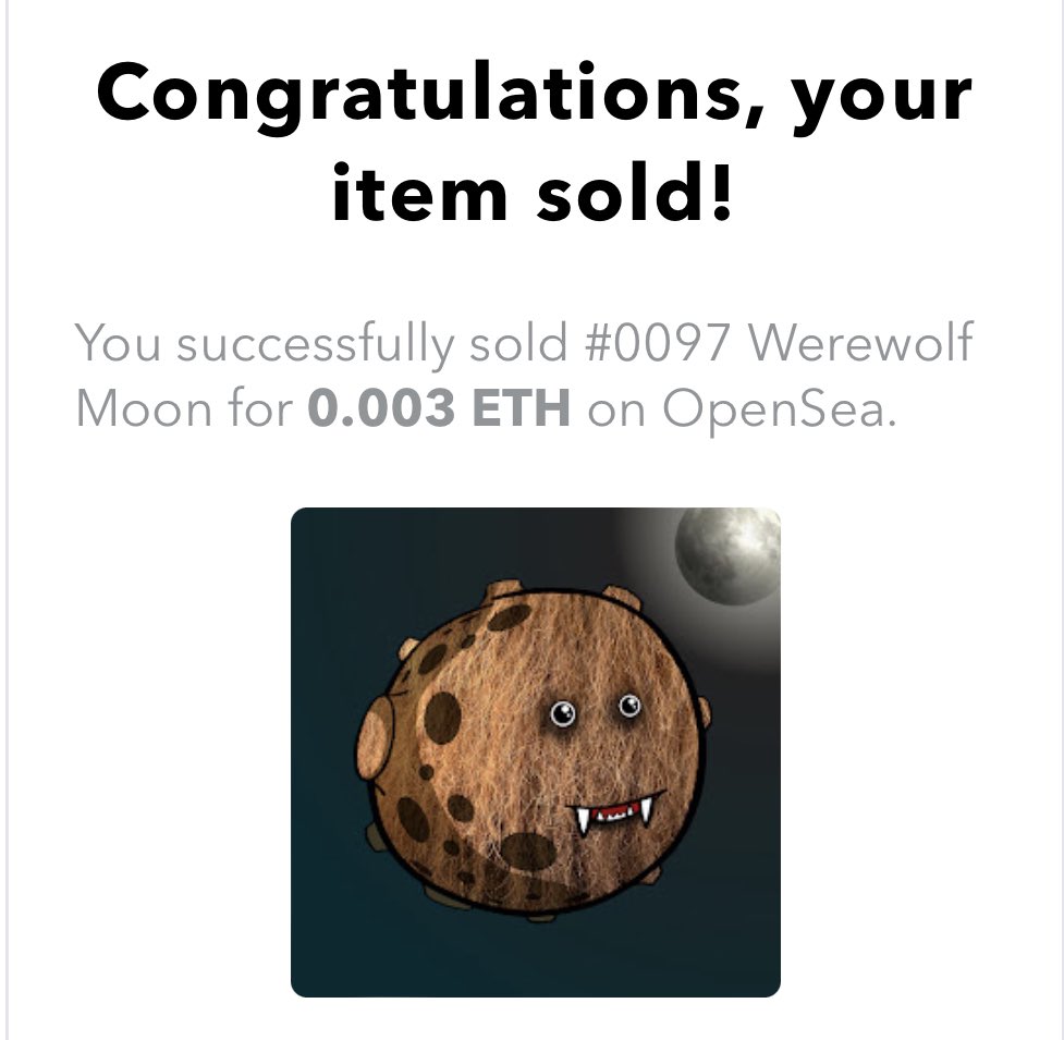 cryptobyls's tweet photo. Thanks βΊοΈ And welcome in the #MoonArmyFamily to @Fluffworlds who grab this Werewolf Moon from my #MoonArmy #MoonArmyCollection https://t.co/ZH2u2DbuxK
Did you also see my friend Fluffies collection and did you know you can mint it for 1 MATIC https://t.co/EZMtAw5eKB https://t.co/nkOC7Eb299