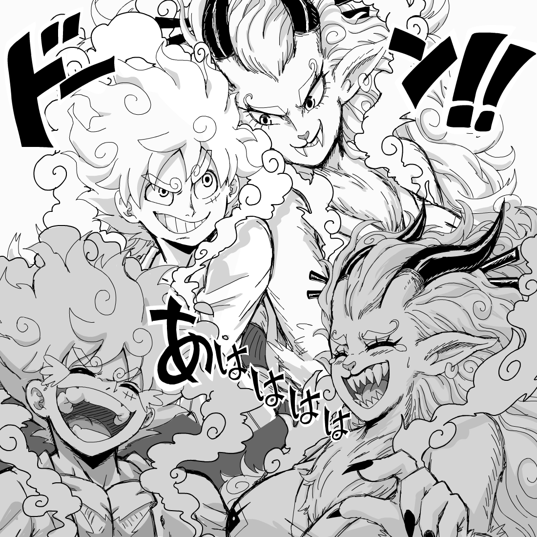 Fancy Eyebrows gang
#ONEPIECE 