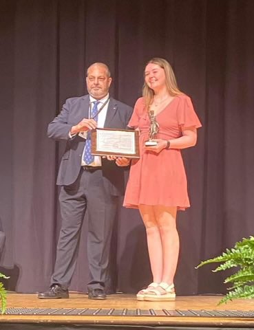 wthscj's tweet photo. Mr. Levy (WTHS) is very pleased and proud to announce the Worcester County Outstanding Crimninal Justice student for this past school year (2021-22) Ms. Joey Guard #teamgirlboss https://t.co/wKqNDZWaFw