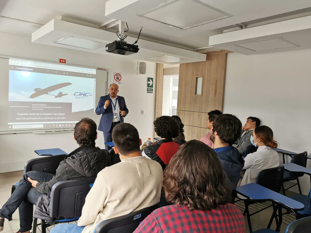 Recibimos la visita de <a href="/IndumilColombia/">INDUMIL</a>, <a href="/Uniandes/">Uniandes</a> y <a href="/UdeA/">Universidad de Antioquia</a>, quienes desean establecer la hoja de ruta para generar proyectos y programas en materia de diseño, desarrollo, fabricación y operación de vehículos aeroespaciales. 

#CIAC #Aeronáutica #Aeroespacial #Innovación