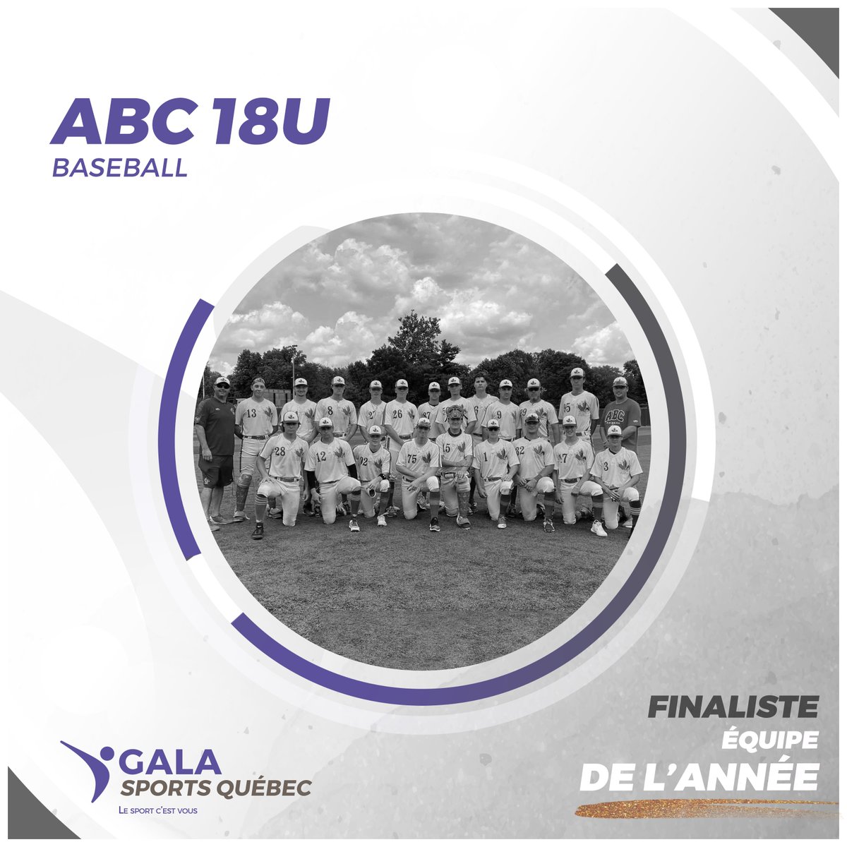 SportsQuebec's tweet photo. Le dévoilement des finalistes du 49e Gala Sports Québec débute aujourd'hui avec...
👉 Équipe de l'année
Félicitations!
- ABC 18U (Baseball) ⚾️
- Carabins de l'Université de Montréal (Soccer) ⚽️
- Duo Maud Chapleau et Sarah-Jeanne Meunier-Bédard (Volleyball de plage) 🏐
#GalaSQ https://t.co/hs84ny7n0s