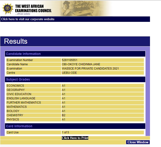 ChikaDoris5's tweet photo. What an outstanding performance. 
Dear Obi-Okoye Chidinma Jane, Reg Number: 202210872035GA. Your 2022 UTME Result: ENG: 80, PHY: 95, BIO: 75, CHE: 86, Aggregate: 336 https://t.co/adth8Itvo5