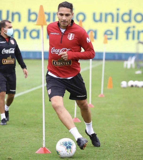 FCFutbol_Club's tweet photo. DE VUELTA EN LA VIDENA ⚽🔥Tras meses de para, el “depredador” realizó trabajos de traslado con el balón, rebotes y paredes.Trabajos que fueron supervisados por nadie más que el propio director técnico de la Selección: Ricardo Gareca. https://t.co/Me7Y3YEA6m