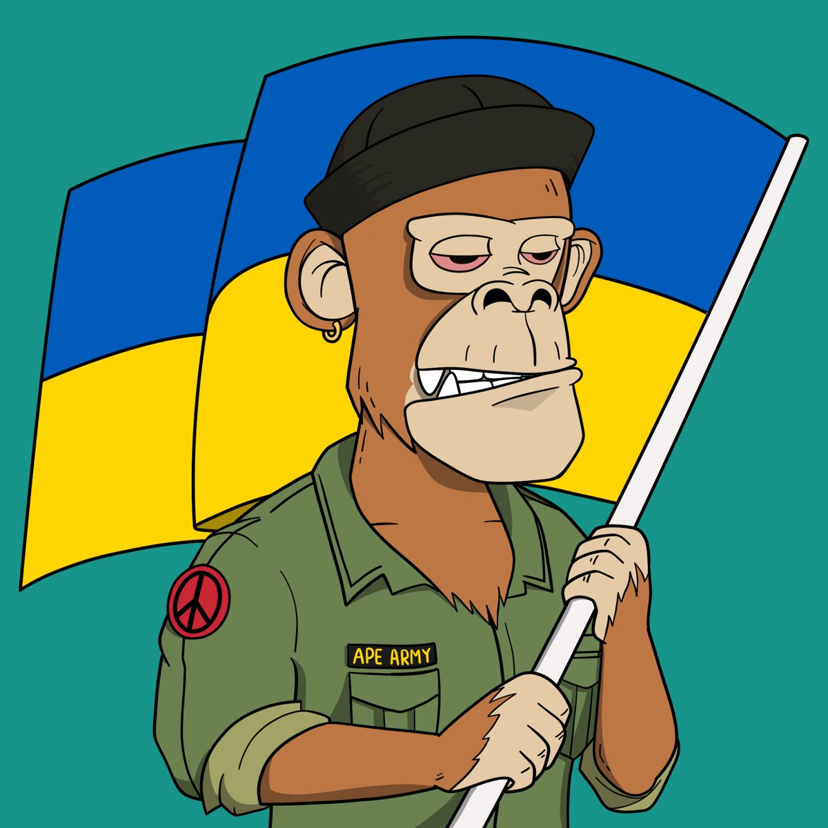 MyApeArmy's tweet photo. Ape Army NFT - 2 Days away!  
What Platform? Tezos, Ether or Sol? Please comment!
#nfts #nftcollector #nftcollectibles #NFTartists #NFTCommunity #BAYC #BoredApe #BoredApeYachtClub #APENFT #NFTGiveaway #nft #NFTdrop #oxapes  #MAYC #mfers #tezos #EthereumNFTs #cryptoartist #Solana https://t.co/AnXhknNlW9
