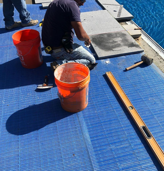 ARDEXAmericas's tweet photo. Summer is coming and so are outdoor installations to create the perfect stay-cation oasis! ๐ This ARDEX #SystemSolution includes ARDEX ProDrain Drainage Mats, ARDEX TerraMaxx Drainage System, and ARDEX X 32 to set a granite paver pool deck. Visit https://t.co/nhPahRYbYw today! https://t.co/YLzvwXrhFw