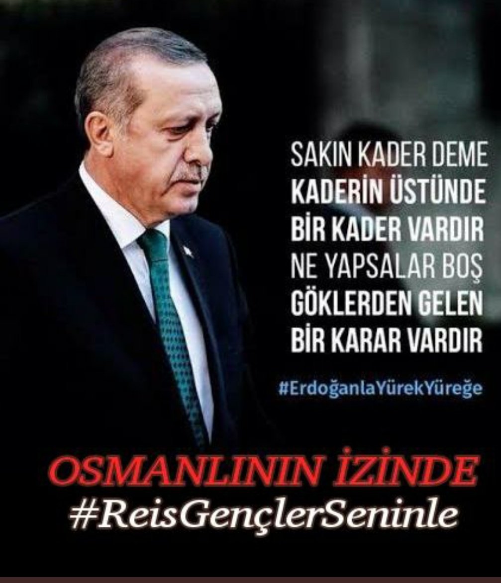 VATAN;
EVLÂD'I FÂTİHANLARIN omuzlarında yükselecektir!
👇
OSMANLININ İZİNDE
#ReisGençlerSeninle  
👆
Sende bu tweeti alıntıla, 
ÖL DE ÖLELİM REİS diyen
OSMANLI TORUNLARINI etiketle.🇹🇷
@dayionder43
<a href="/__Zulal_/">Zulal</a>
<a href="/_vatanmillet/">KUZGUN</a>
<a href="/ihsanEmirgazi/">𝑬𝒎𝒊𝒓 𝑮𝒂𝒛𝒊</a>
<a href="/OkcularTepesi13/">Tevfik Barbaros Araf</a>
@dedicadet_live
<a href="/Aksi10_/">Aksi</a>