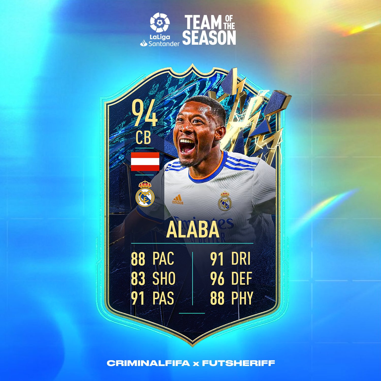FUT Sheriff - 💥Alaba 🇦🇹 is coming as RTTF ✅️ Stats are
