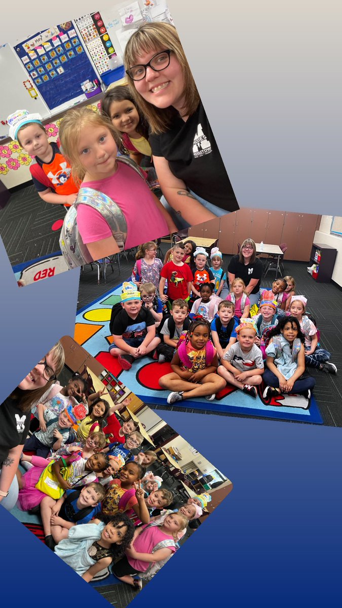 Ms_KatelynH's tweet photo. The final goodbye is always the hardest!! I have learned so much from this crew and I can’t wait to see them succeed in first grade! #SchoolsOut4Summer WE MADE IT! @AmandaEleTweets @MrsVonHolle @MiddletownOH https://t.co/MMWYt9Xu7y