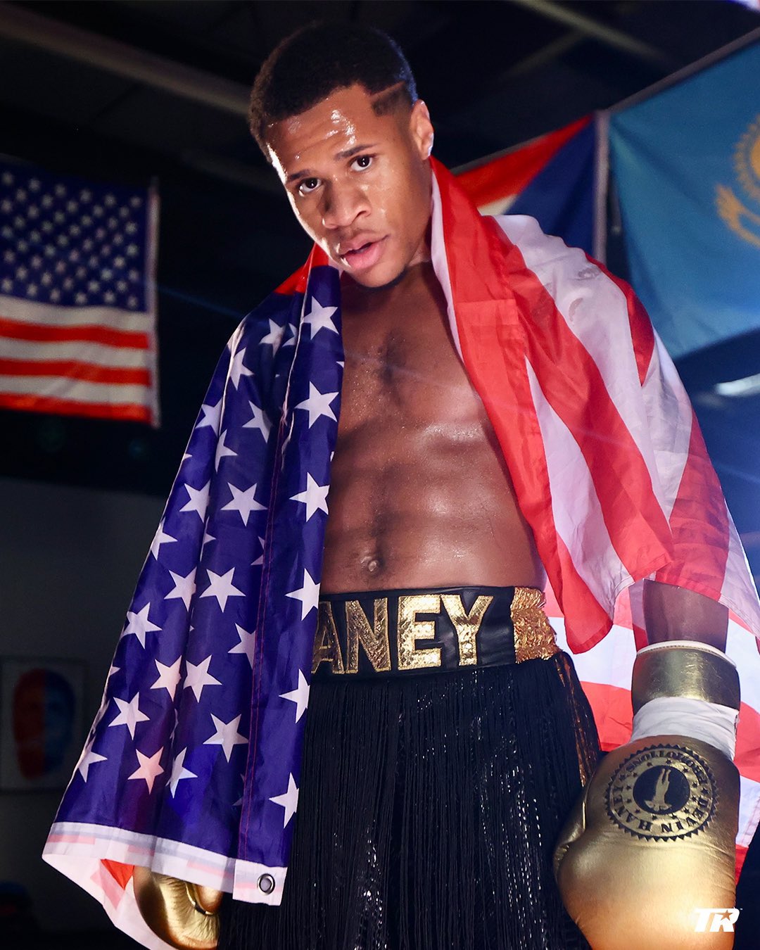 Devin Haney Is Undisputed in Louis Vuitton x Nike Boxing Shoes