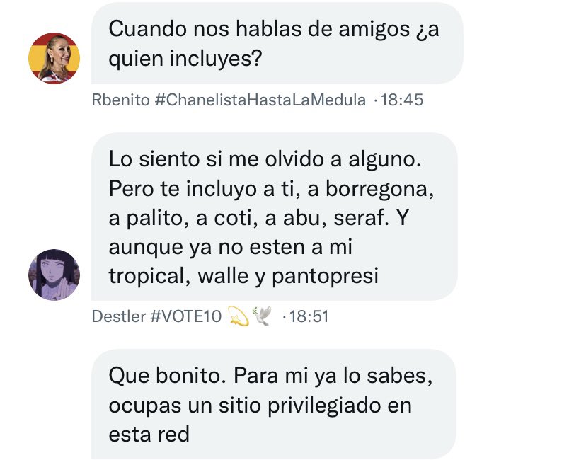 EstaHoraEsMia's tweet photo. ¿Cuando @DestlerGH habla de amigos a quien se refiere? 

Lo tiene claro, @camposborre @palito_Pica @BarrioCotilla @AbuVolade @SerafxnLBBH @WalleResucita @PantoPresi y tropical… ❤️

#MiHora10 https://t.co/lhpDy5V5aU
