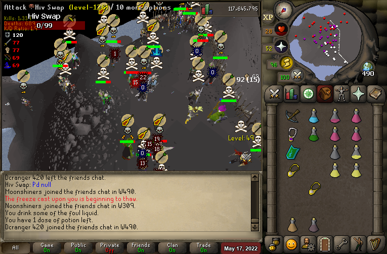 4Pkers's tweet photo. destroyed everything moving in the wild last night 
🧊🥱🍿👿 https://t.co/QKcP6WhUDO